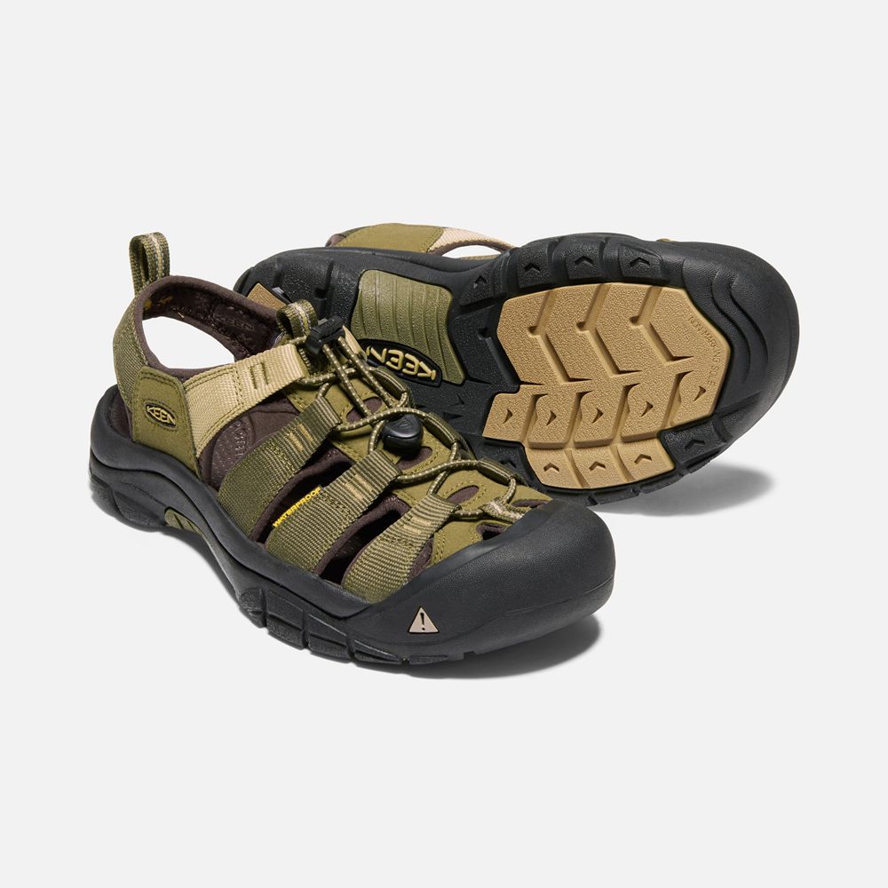 Keen Outdoor Sandalet Erkek Koyu Zeytin Yeşili - Newport Hydro - Türkiye DOFU72609